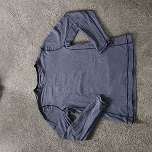 Lululemon Blue/Gray Long Sleeve Top